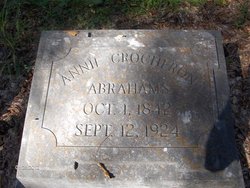 Annie King <I>Crocheron</I> Abrahams 