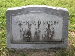 Amanda <I>Davis</I> Mosby 
