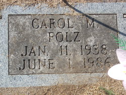 Carol M. <I>Krostag</I> Folz 