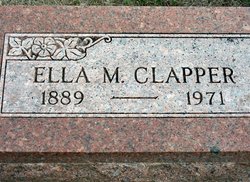 Ella M. <I>Timson</I> Clapper 