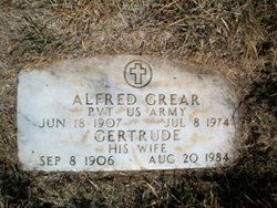 Pvt Alfred Grear 