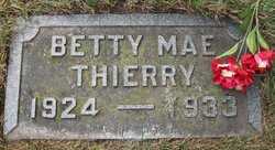 Betty Mae Thierry 