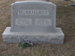 Emma Elizabeth <I>Burkhart</I> Burkhardt 