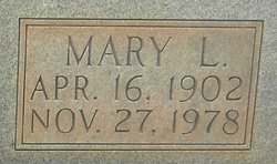 Mary L. <I>Mullinax</I> Ledbetter 