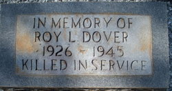PFC Roy L Dover 