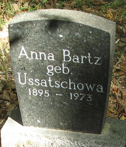 Anna <I>Ussatschowa</I> Bartz 