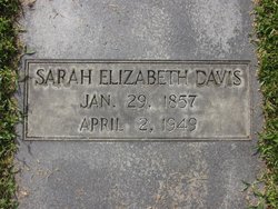 Sarah Elizabeth <I>Kuebler</I> Davis 