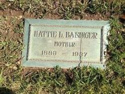 Hattie Louise <I>Hamby</I> Basinger 