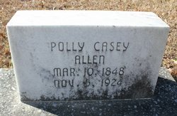 Mary A <I>Casey</I> Allen 