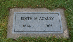 Edith Mary Ackley 