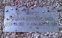 Jesusita “Jessie” <I>Johnson</I> Baca 