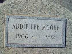 Addie Lee <I>Sherman</I> Moore 