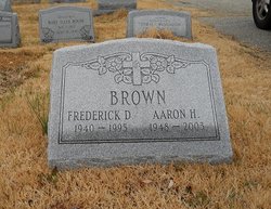 Frederick D Brown 