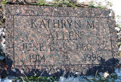 Kathryn M. “Kay” Allen 