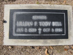 Lillian Frances Tody “Lily” <I>Brunk</I> Bell 