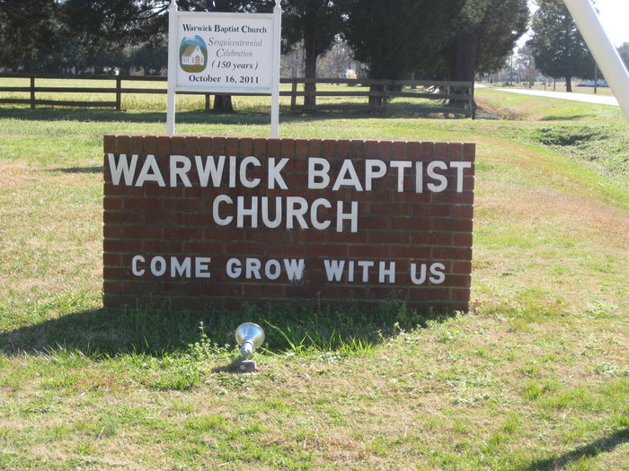 Warwick Baptist Church Cemetery