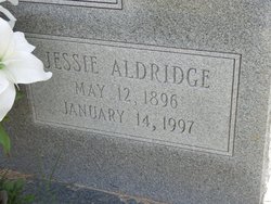 Jessie Beatrice <I>Aldridge</I> Maile 