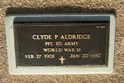 Clyde P Aldridge 