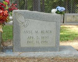 Anse M Black 