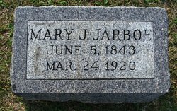Mary Jane <I>Pate</I> Jarboe 