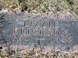 Lizzie <I>Mattson</I> Erickson 