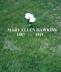 Mary Ellen “Mamie” <I>Dice</I> Hawkins 