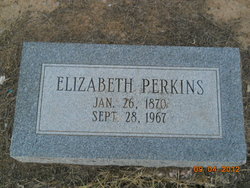 Elizabeth <I>Malaney</I> Perkins 