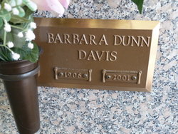 Barbara <I>Dunn</I> Davis 