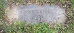Mary Isabelle “Maidie” <I>Mayo</I> Aberhart 
