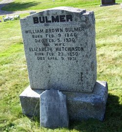 Elizabeth <I>Hutchinson</I> Bulmer 