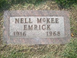 Nell <I>McKee</I> Emrick 