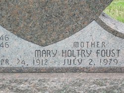 Mary E <I>Holtry</I> Foust 