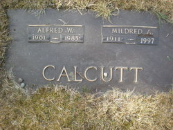Mildred Annie <I>Walker</I> Calcutt 
