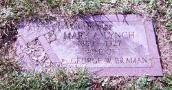 Mary Anne <I>Lynch</I> Braman 