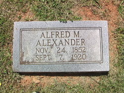 Alfred Marshall Alexander 