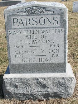 Mary Ellen <I>Watters</I> Parsons 