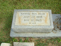 Nannie Beatrice <I>Tipton</I> Reed 