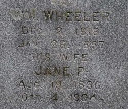 Jane Permelia <I>Wheeler</I> Wheeler 