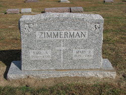 Mary Johanna <I>Gross</I> Zimmerman 