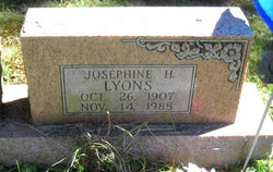 Josephine Helen <I>Deller</I> Lyons 