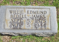 Willie Edmund <I>Bedell</I> James 