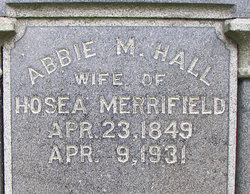 Abbie M. <I>Hall</I> Merrifield 