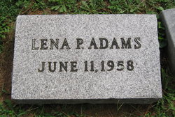 Lena <I>Perkins</I> Adams 