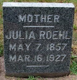 Julia <I>Wunsch</I> Roehl 
