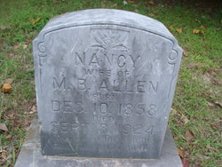 Nancy J. <I>McCulley</I> Allen 