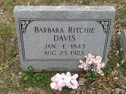 Barbara <I>Ritchie</I> Davis 