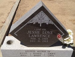 Jessie Love <I>Welch</I> Lawrence 