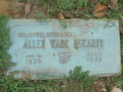 Allen Wade McCarty 