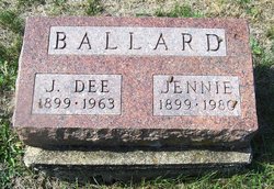 Jennie <I>Carr</I> Ballard 