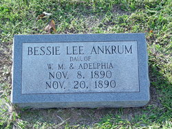 Bessie Lee Ankrum 